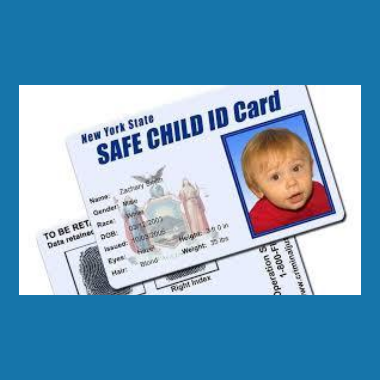 Operation Safe Child ID Cards